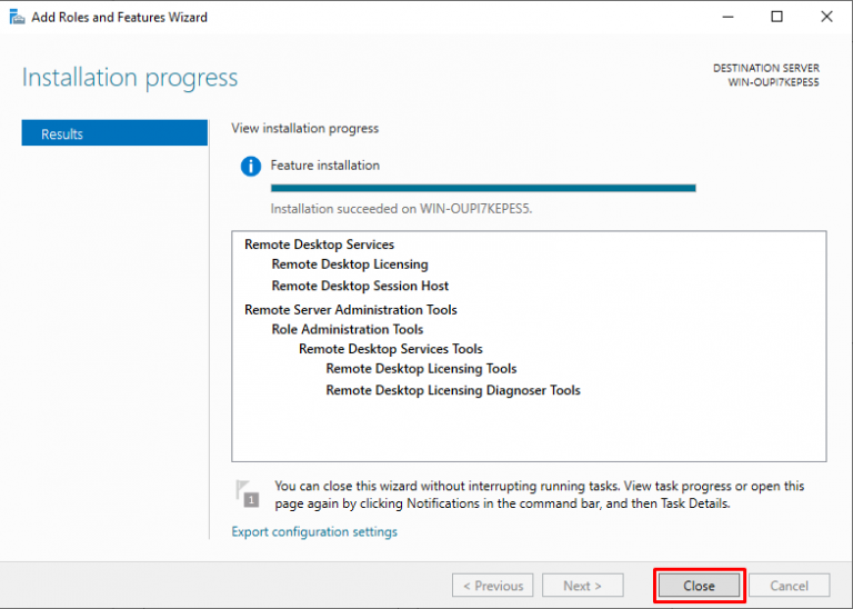 Windows Server 2019 RDS Installation And License Configuration – SYSTEMCONF