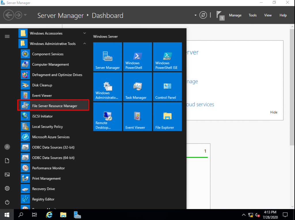 Windows Server 2019 File Server Resource Manager Installation and ...