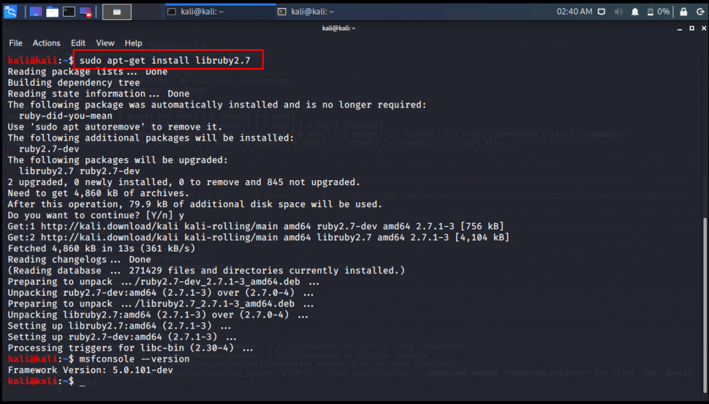 What is Metasploit? Update Error and Response – SYSTEMCONF