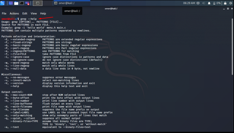 ubuntu grep command examples