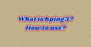 Hping3 For Windows