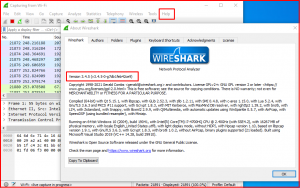 check if npcap is install wireshark
